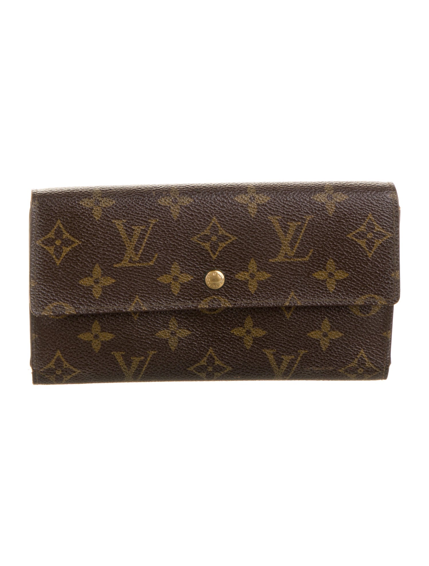 Louis Vuitton 1991 Monogram Pattern Porte Trésor International Wallet